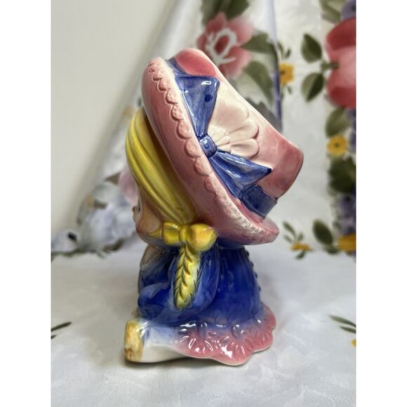 VINTAGE INARCO YOUNG GIRL LADY HEAD VASE - Picture 3 of 8